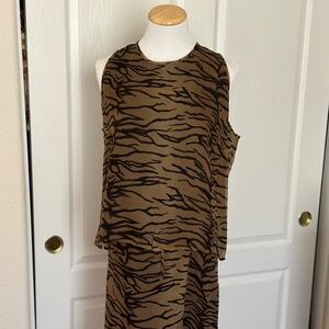 Silk Skirt and Top set